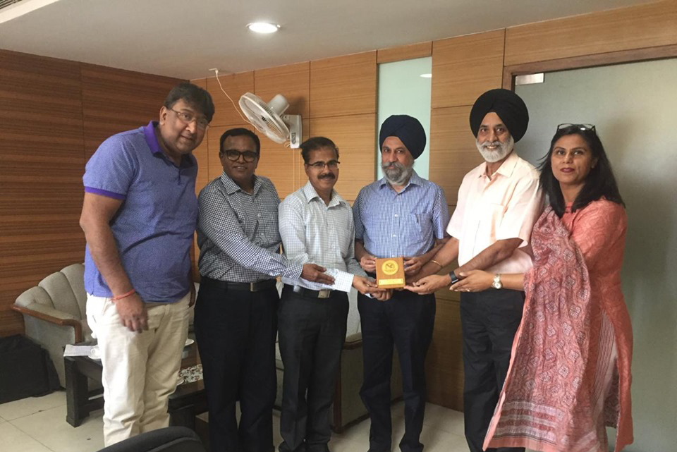 Team ONA called on Mr. Krishan Kumar, IAS,Secretary School Education, Punjab