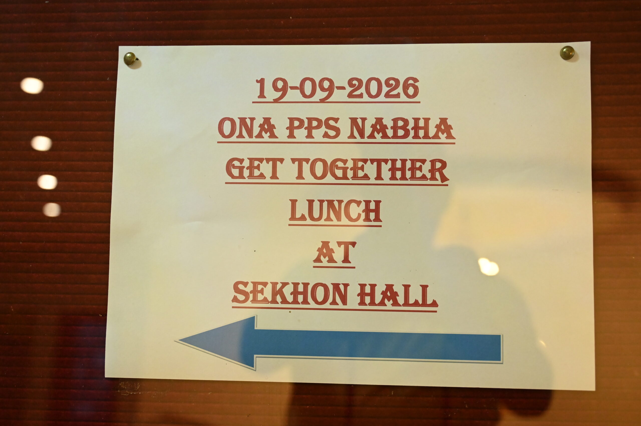 ONA MOHALI CHAPTER GTG -19 SEP 2026